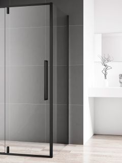 Боковая панель AQUAme AQM7111-2 80см чёрный матовый